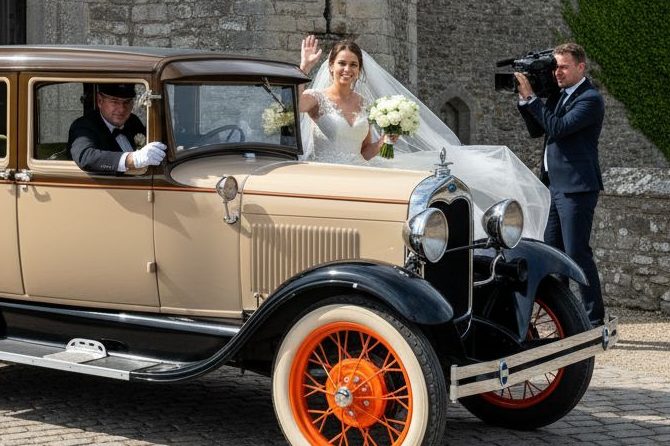 Foto, Film und Videoafnahmen im Vorfeld Ihrer Hochozeitsfahrt.